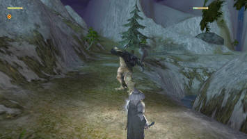 Гендальф очень болезненно переносит удары дубины троля. Лучше отйти подальше