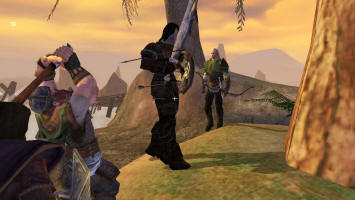 Гимли в бою. Игра Властелин Колец: Братство Кольца