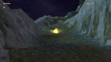 Как это не странно, огненній шар попал в цель