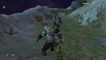 И вот уже на Гендальфа нападает целая банда орков