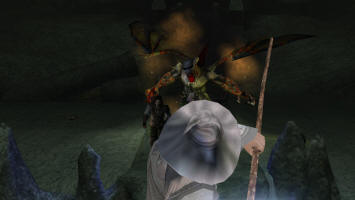 Балрог внушет ужас всем, кроме Гэндальфа. Гэндальф на мосту Казад-Дума говорит своим спутникам: «… это враг, с которым не справится ни один из вас»