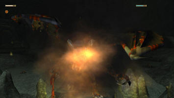 Балрог - огненный демон и дышит огнем