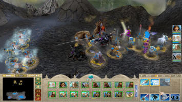 Назгулы и Король-Чародей в бою