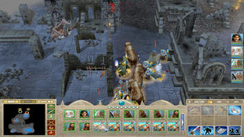 Назгулы и Король-Чародей в бою