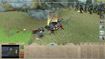 Смерть Арагорна. Гондорцы не успели его спасти