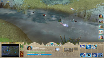 Бой в воде Властелин Колец - Война Кольца