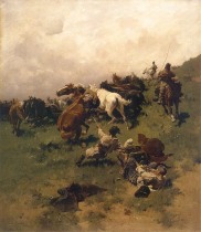 Ловля коня на аркан