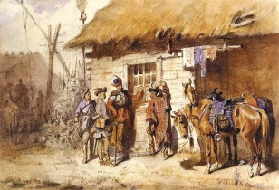 Лисовчики приаехали в гости