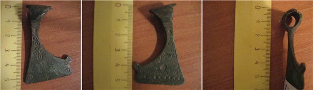 Древне русский амулет топорик