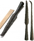 Наконечники копий и втоки из раскопок памятников Верхнего Посурья и Примокшанья XI-XIII веков