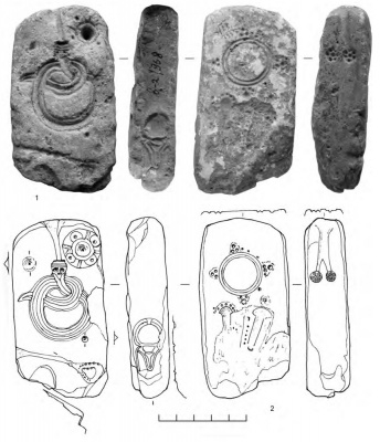 Литейная форма из Вышгорода