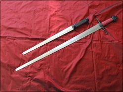 Меч и рондельный кинжал конца 14 века