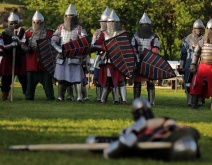 Военно-исторический фестиваль «Русская крепость» в музее-крепости Корела.