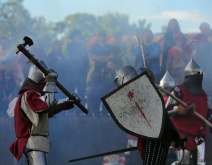 Военно-исторический фестиваль «Русская крепость» в музее-крепости Корела.