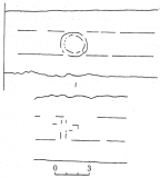 Прорисовка клейма меча.