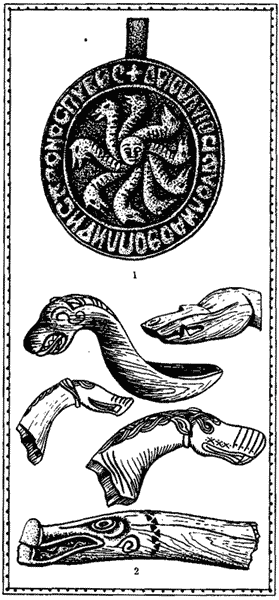 Изображения змей и драконов в Киевской Руси