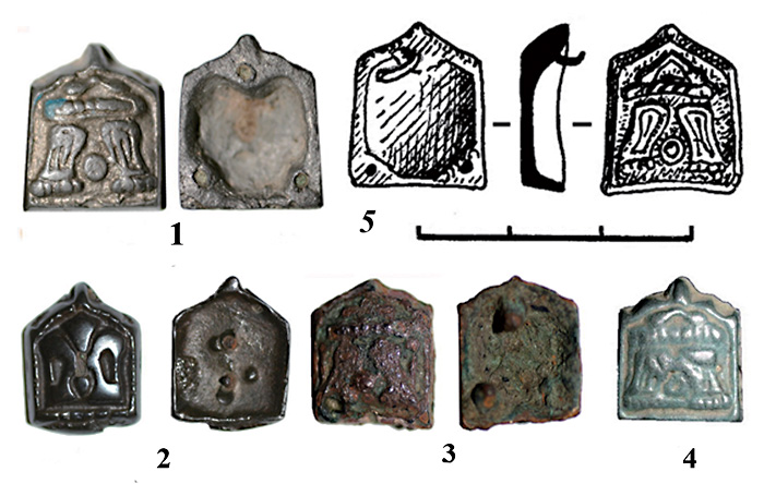 Поясная накладка с изображением пути воина в Вальхаллу, X-XI вв.