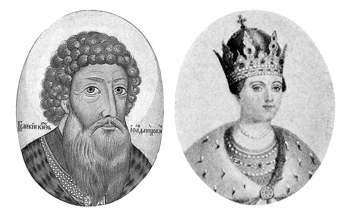 Князь Иван Васильевич III / Софья Палеолог