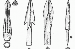 Костяные наконечники стрел
