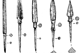 Железные бронебойные наконечники стрел