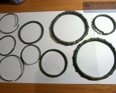 Клад бронзовых браслетов VIII-VI до н.э.