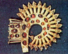 Золотой колт гуннов