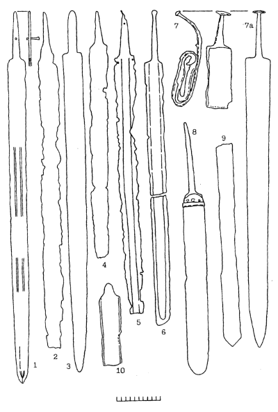 Мечи Черняховской культуры