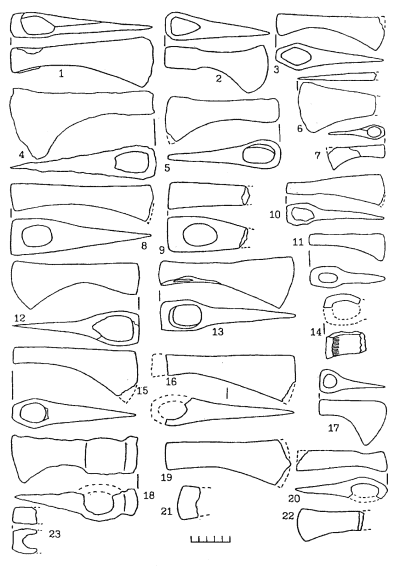 Топоры Черняховской культуры