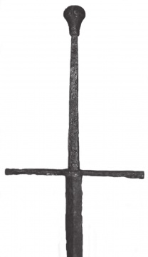 Средневековый меч из республики Беларусь