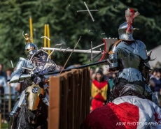 Рыцарский турнир Destrier 2016 в замке Хедингем