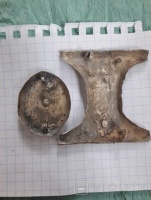 сегмент серебряного пояса шляхтича