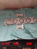 часть серебряного пояса шляхтича